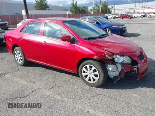 2009 Toyota Corolla with VIN 1NXBU40E89Z128777, listed as a IAAI auction lot 41706079 with 123,184 mi miles. Bid and sale history available at carsss.com. Image 1.