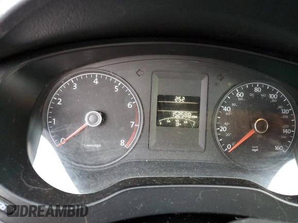 2011 Volkswagen Jetta SE with VIN 3VWDX7AJ0BM330408, listed as a Copart auction lot 61417785 with 152,588 mi miles and Salvage title. Bid and sale history available at DreamBid. Image 9.