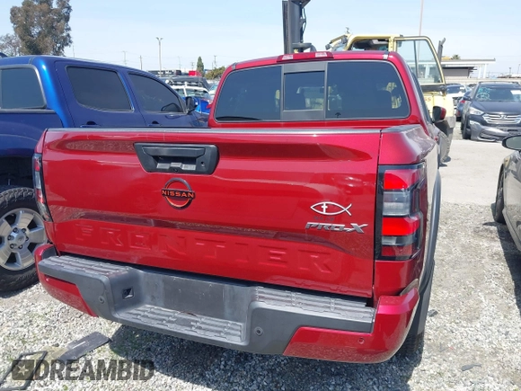 2022 Nissan Frontier SV with VIN 1N6ED1EJ3NN646349, listed as a IAAI auction lot 41694649 with 24,013 mi miles and . Bid and sale history available at DreamBid. Image 17.