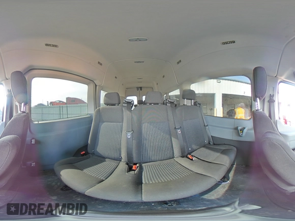 2015 Ford Transit Passenger XL with VIN 1FBZX2XM0FKA40572, listed as a Copart auction lot 49501365 with 212,723 mi miles and Salvage Title. Bid and sale history available at DreamBid. Image 14.