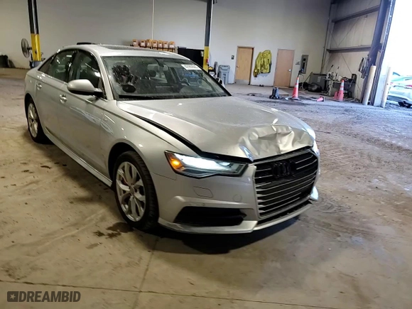2018 Audi A6 Premium Plus with VIN WAUG8AFC1JN029006, listed as a Copart auction lot 42992605 with 86304 miles and Salvage Title. Bid and sale history available at carsss.com. Image 14.