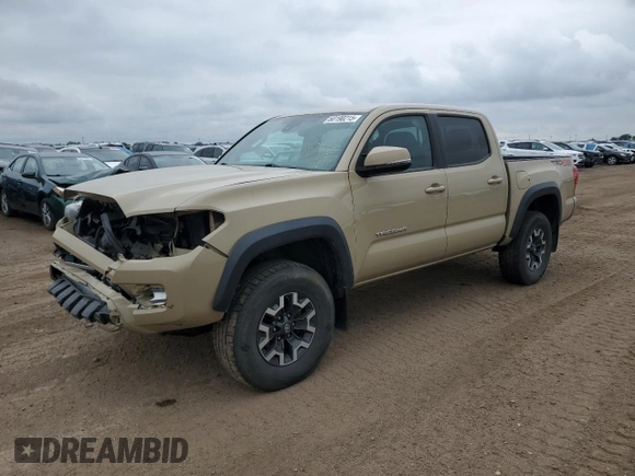 2018 Toyota Tacoma SR with VIN 3TMCZ5AN8JM145862, listed as a Copart auction lot 60190215 with 81,909 mi miles and Salvage title. Bid and sale history available at DreamBid. Image 1.