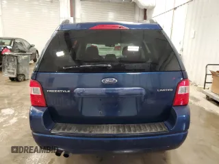 2006 Ford Freestyle Limited with VIN 1FMZK03146GA15439, listed as a Copart auction lot 87189264 with 0 mi miles and Non Repairable. Bid and sale history available at carsss.com. Image 6.