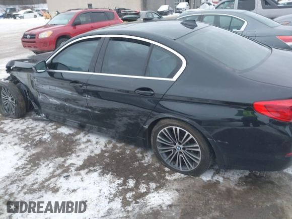2019 BMW 5 Series 530i xDrive with VIN WBAJA7C50KWW27764, listed as a IAAI auction lot 41550455 with Not provided miles and . Bid and sale history available at DreamBid. Image 13.