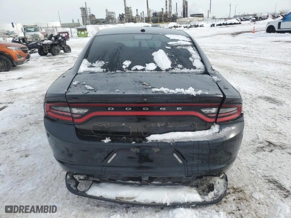 2019 Dodge Charger Police with VIN 2C3CDXKTXKH665413, listed as a Copart auction lot 67248424 with 116,485 mi miles and Salvage Title. Bid and sale history available at carsss.com. Image 6.