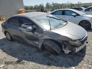 2012 Honda Civic LX с VIN 19XFB2F55CE064582, выставлен на аукционе Copart как лот 56233345 с пробегом 171 996 миль миль и Списание • Salvage title. История ставок и продаж доступна на DreamBid. Изображение 4.