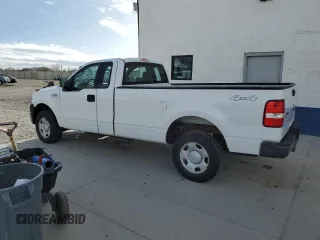 2006 Ford F-150 XL with VIN 1FTRF14W76NA59035, listed as a Copart auction lot 46174185 with 95,424 mi miles and Salvage Title. Bid and sale history available at carsss.com. Image 2.