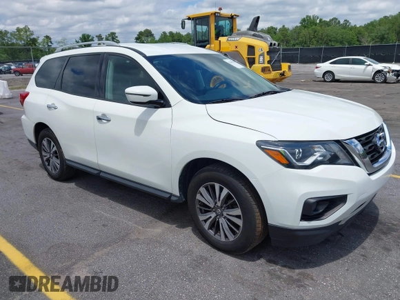 2017 Nissan Pathfinder S with VIN 5N1DR2MNXHC688880, listed as a IAAI auction lot 42362783 with 149,514 mi miles and . Bid and sale history available at DreamBid. Image 1.
