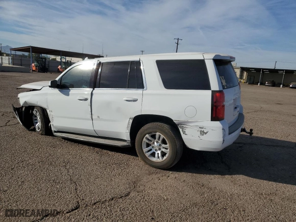 2016 Chevrolet Tahoe Commercial with VIN 1GNSKFEC3GR345836, listed as a Copart auction lot 83917324 with 142,027 mi miles and Clean Title. Bid and sale history available at carsss.com. Image 2.