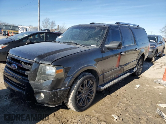 2011 Ford Expedition Max Limited with VIN 1FMJK2A50BEF18468, listed as a Copart auction lot 43117415 with 153,805 mi miles and Clean title. Bid and sale history available at DreamBid. Image 1.