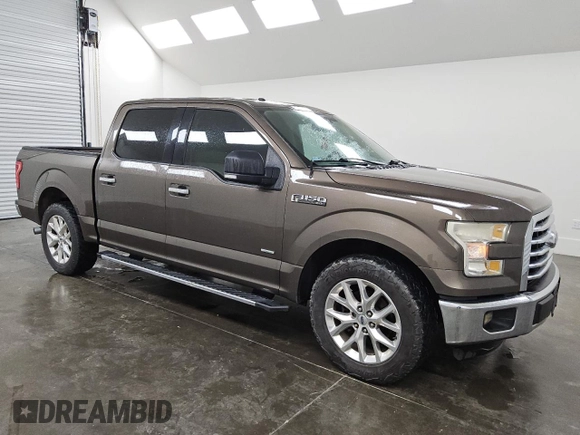 2015 Ford F-150 XL with VIN 1FTEW1CP6FKD54895, listed as a Copart auction lot 50827695 with 193,285 mi miles and Clean Title. Bid and sale history available at carsss.com. Image 4.