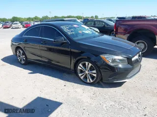 2018 Mercedes-Benz CLA with VIN WDDSJ4EB1JN535369, listed as a IAAI auction lot 42047128 with 122,388 mi miles. Bid and sale history available at carsss.com. Image 1.