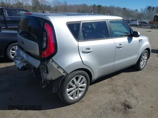 2018 Kia Soul + with VIN KNDJP3A59J7607163, listed as a IAAI auction lot 41689882 with 39,451 mi miles. Bid and sale history available at carsss.com. Image 4.