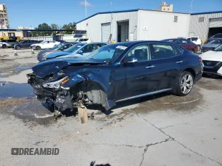 2017 Infiniti Q70L 3.7 with VIN JN1BY1PR5HM210659, listed as a Copart auction lot 79638764 with Not Provided miles and Salvage Title. Bid and sale history available at carsss.com. Image 1.