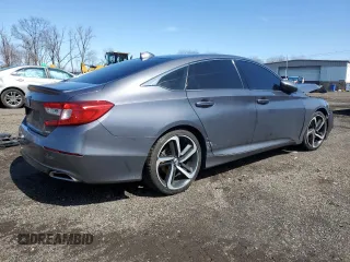 2019 Honda Accord Sedan Sport 1.5T with VIN 1HGCV1F30KA092215, listed as a Copart auction lot 51452845 with 144,414 mi miles and Salvage Title. Bid and sale history available at carsss.com. Image 3.