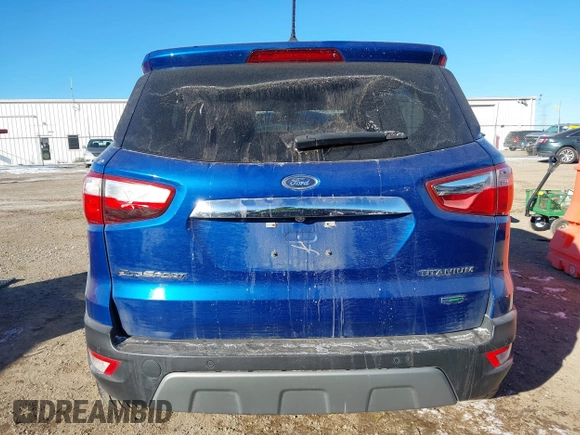 2019 Ford EcoSport Titanium with VIN MAJ3S2KE8KC253571, listed as a IAAI auction lot 41423542 with 123,392 mi miles and . Bid and sale history available at DreamBid. Image 16.