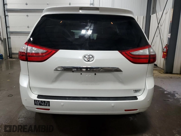 2015 Toyota Sienna Ltd with VIN 5TDDK3DC2FS098083, listed as a Copart auction lot 41796635 with 140,381 mi miles and Salvage Title. Bid and sale history available at carsss.com. Image 6.