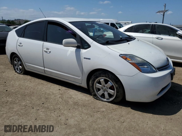 2007 Toyota Prius with VIN JTDKB20U277570083, listed as a Copart auction lot 54556005 with 217,402 mi miles and Salvage Title. Bid and sale history available at carsss.com. Image 4.