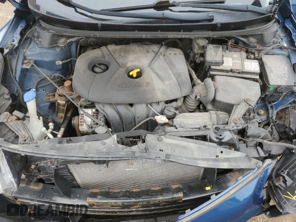 2014 Hyundai Elantra GT GL with VIN KMHD25LH8EU186599, listed as a Copart auction lot 66110944 with 287,262 mi miles and Salvage Title. Bid and sale history available at carsss.com. Image 12.