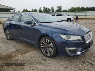 2017 Lincoln MKZ Select with VIN 3LN6L5C91HR641867, listed as a Copart auction lot 59538595 with 55,865 mi miles and Salvage title. Bid and sale history available at DreamBid. Image 4.