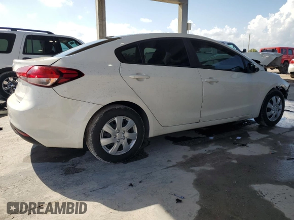 2017 Kia Forte LX with VIN 3KPFK4A75HE027818, listed as a Copart auction lot 51039415 with 163,743 mi miles and Non Repairable. Bid and sale history available at carsss.com. Image 3.
