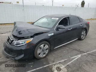 2018 Kia Optima EX z VIN KNAGU4LE7J5021074, wystawiony jako Copart lot #72095584 z przebiegiem 52 362 mil mil oraz Szkoda całkowita • Salvage title. Historia ofert i sprzedaży dostępna na DreamBid. Obrazek 1.