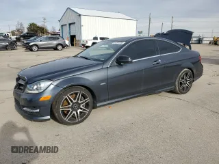 2014 Mercedes-Benz C-Class C 250 with VIN WDDGJ4HB5EG191976, listed as a Copart auction lot 46544665 with 120,290 mi miles and Salvage Title. Bid and sale history available at carsss.com. Image 1.
