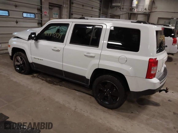 2015 Jeep Patriot Limited with VIN 1C4NJRCB8FD188966, listed as a IAAI auction lot 41487004 with 150,646 mi miles and . Bid and sale history available at DreamBid. Image 3.