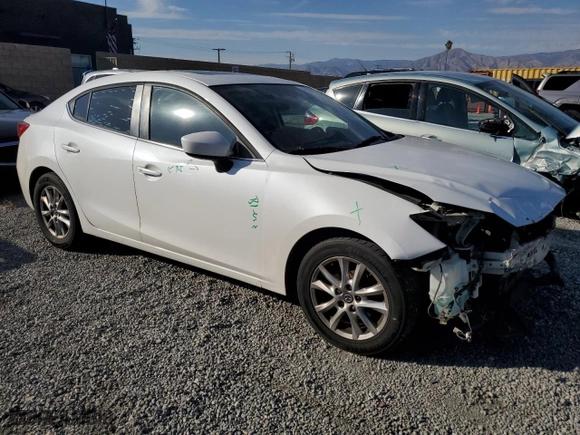 2016 Mazda Mazda3 i Touring with VIN JM1BM1W73G1291475, listed as a Copart auction lot 45590995 with 252,770 mi miles and Salvage Title. Bid and sale history available at carsss.com. Image 4.