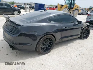 2022 Ford Mustang GT with VIN 1FA6P8CF8N5145937, listed as a Copart auction lot 51089885 with 21,948 mi miles and Salvage title. Bid and sale history available at DreamBid. Image 3.