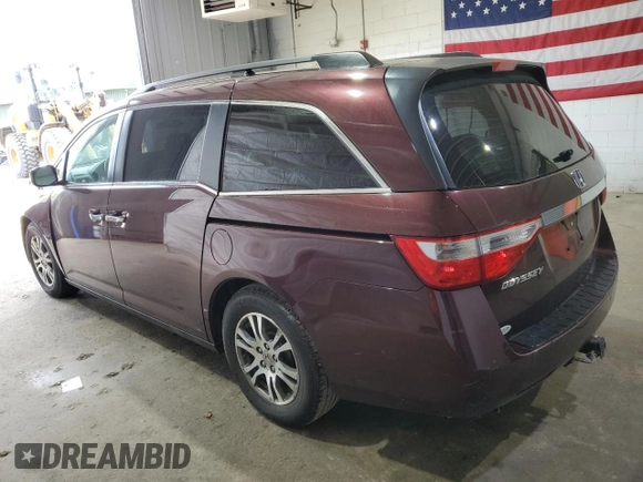 2011 Honda Odyssey EX с VIN 5FNRL5H44BB086503, выставлен на аукционе Copart как лот 55824895 с пробегом 125 324 миль миль и Списание • Salvage title. История ставок и продаж доступна на DreamBid. Изображение 2.