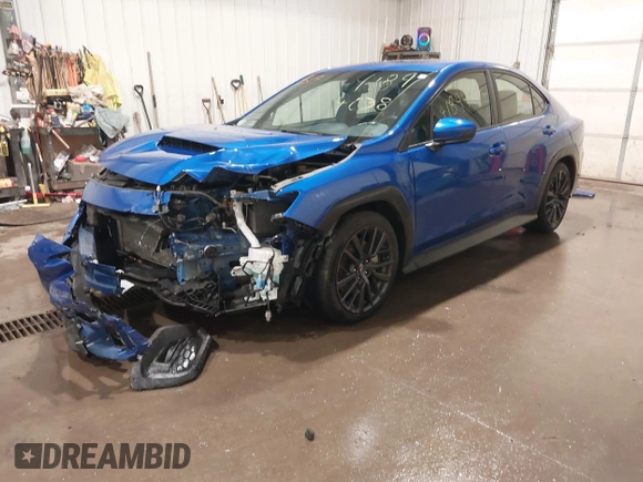 2022 Subaru WRX Premium with VIN JF1VBAF64N9033125, listed as a IAAI auction lot 41894038 with 20,847 mi miles and . Bid and sale history available at DreamBid. Image 2.