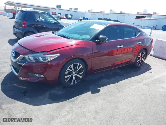 2017 Nissan Maxima SR with VIN 1N4AA6AP4HC456664, listed as a IAAI auction lot 42045759 with 51,264 mi miles. Bid and sale history available at carsss.com. Image 17.