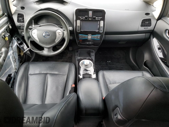 2015 Nissan LEAF SV with VIN 1N4AZ0CP3FC318436, listed as a Copart auction lot 70855893 with 65,101 mi miles. Bid and sale history available at carsss.com. Image 8.