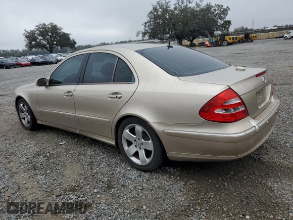2005 Mercedes-Benz E-Class 3.2L with VIN WDBUF65J05A707720, listed as a Copart auction lot 46689295 with 0 mi miles and Clean Title. Bid and sale history available at carsss.com. Image 2.