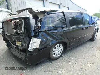 2014 Dodge Grand Caravan SE with VIN 2C4RDGBG7ER452670, listed as a Copart auction lot 51839895 with Not Provided miles and Non Repairable. Bid and sale history available at DreamBid. Image 4.