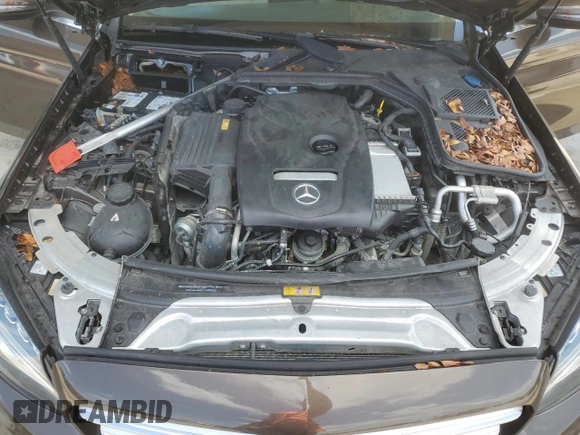 2016 Mercedes-Benz C 300 Luxury with VIN WDDWF4KBXGR139241, listed as a Copart auction lot 58782885 with Not provided miles and Salvage title. Bid and sale history available at DreamBid. Image 11.
