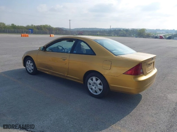 2001 Honda Civic EX with VIN 1HGEM22921L035884, listed as a IAAI auction lot 42022884 with 211,795 mi miles. Bid and sale history available at carsss.com. Image 3.