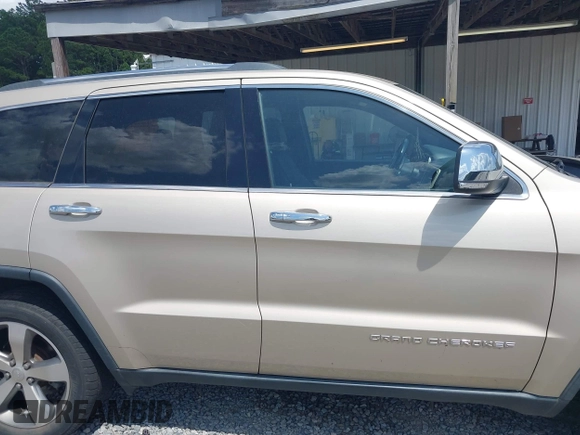 2014 Jeep Grand Cherokee Limited with VIN 1C4RJFBG1EC148701, listed as a IAAI auction lot 42552429 with 225,514 mi miles and . Bid and sale history available at DreamBid. Image 13.