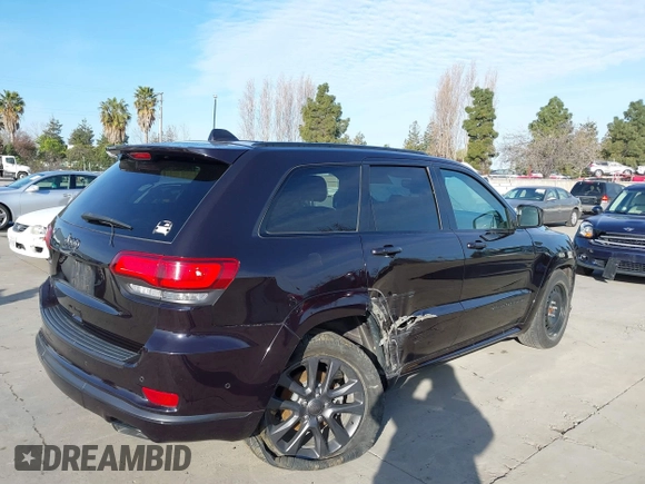 2018 Jeep Grand Cherokee High Altitude with VIN 1C4RJFCGXJC303450, listed as a IAAI auction lot 41855228 with 78,603 mi miles. Bid and sale history available at carsss.com. Image 6.