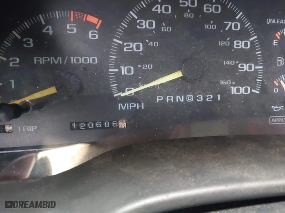 1996 Chevrolet Tahoe with VIN 3GNEK18R8TG153872, listed as a IAAI auction lot 41913476 with 120,686 mi miles. Bid and sale history available at carsss.com. Image 15.