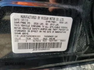 2014 Infiniti Q50 Premium z VIN JN1BV7AR9EM690303, wystawiony jako Copart lot #56214385 z przebiegiem 149 652 mil mil oraz Szkoda całkowita • Salvage title. Historia ofert i sprzedaży dostępna na DreamBid. Obrazek 12.