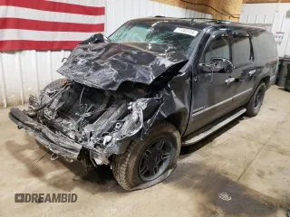 2012 GMC Yukon XL Denali with VIN 1GKS2MEFXCR319109, listed as a Copart auction lot 77485124 with Not Provided miles and Salvage Title. Bid and sale history available at carsss.com. Image 1.