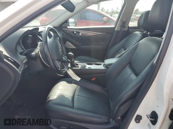 2017 Infiniti Q50 Premium z VIN JN1EV7AP0HM742479, wystawiony jako Copart lot #56358265 z przebiegiem 80 911 mil mil oraz Szkoda całkowita • Salvage title. Historia ofert i sprzedaży dostępna na DreamBid. Obrazek 7.