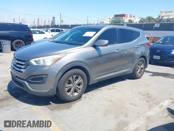 2014 Hyundai Santa Fe Sport with VIN 5XYZT3LB0EG148017, listed as a IAAI auction lot 41998358 with 156,506 mi miles. Bid and sale history available at carsss.com. Image 2.