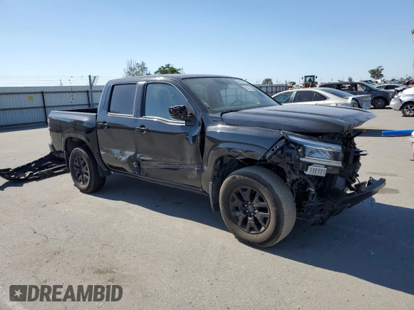 2023 Nissan Frontier SV with VIN 1N6ED1EK6PN614006, listed as a Copart auction lot 64883364 with 14,500 mi miles and Salvage Title. Bid and sale history available at carsss.com. Image 4.