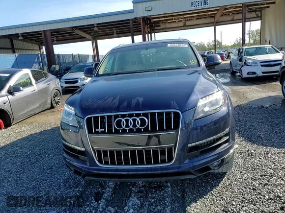 2013 Audi Q7 3.0L TDI Premium Plus with VIN WA1LMAFEXDD014975, listed as a Copart auction lot 83633844 with 51,047 mi miles and Salvage Title. Bid and sale history available at carsss.com. Image 15.