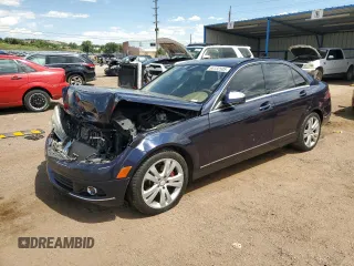 2008 Mercedes-Benz C 300 Sport with VIN WDDGF81X88F105052, listed as a Copart auction lot 64132505 with 112,533 mi miles and Salvage title. Bid and sale history available at DreamBid. Image 1.