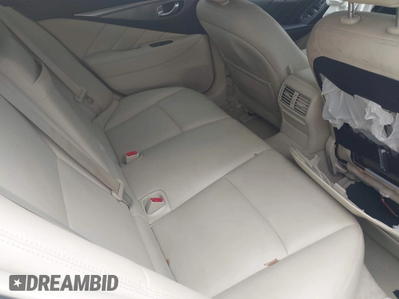 2015 Infiniti Q50 Premium with VIN JN1BV7AR6FM420057, listed as a IAAI auction lot 42045172 with 119,443 mi miles. Bid and sale history available at carsss.com. Image 8.