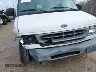 2000 Ford Econoline Cargo with VIN 1FTRE14W2YHB25933, listed as a IAAI auction lot 41912248 with 57,561 mi miles. Bid and sale history available at carsss.com. Image 12.